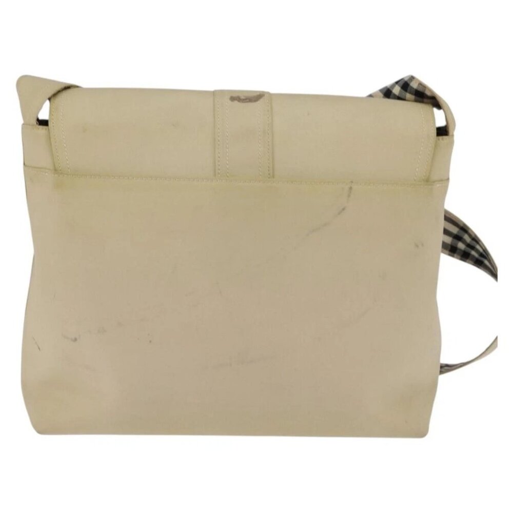 BURBERRY Shoulder Bag Canvas Beige Auth - Picture 2 of 16